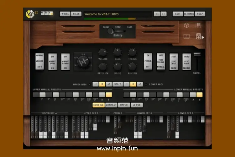 电子风琴-Genuine Soundware VB3-II-Win 2.3.0