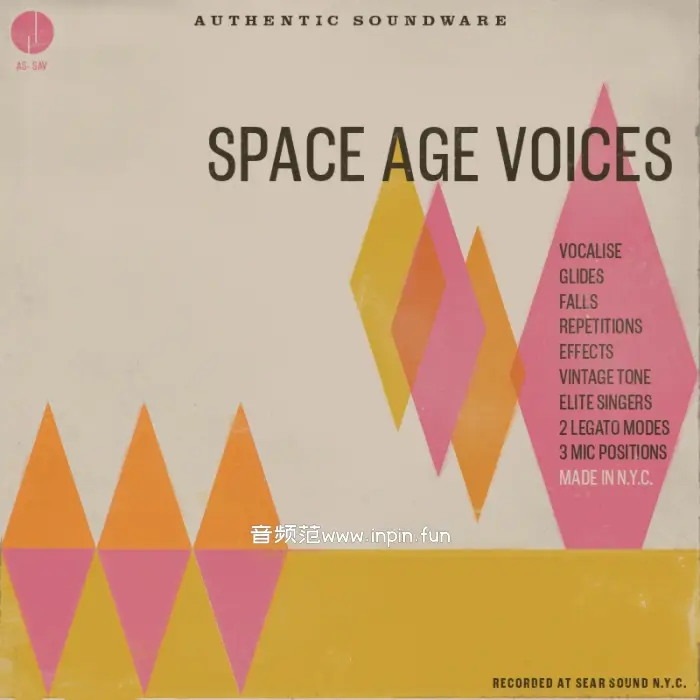 太空时代复古人声-Authentic Soundware Space Age Voices KONTAKT