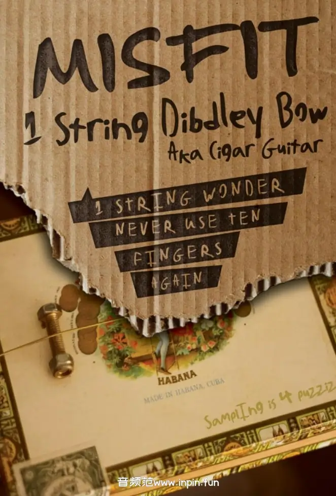 单弦琴-8Dio Misfit 1 Stringed Diddley Bow KONTAKT