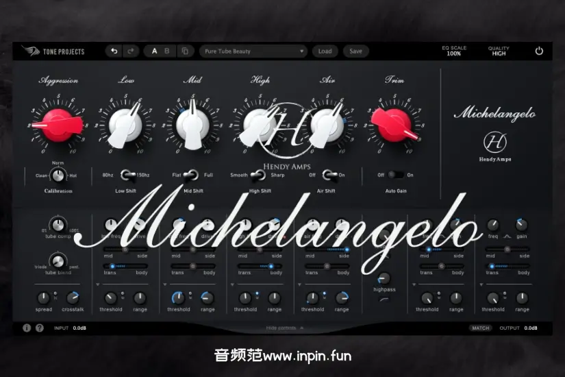 均衡器-Tone Projects Michelangelo-Mac 1.0.3