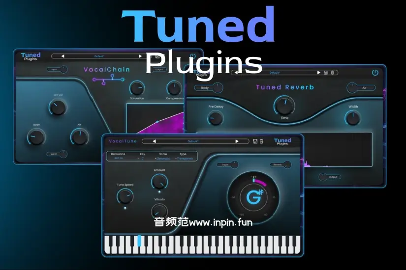 人声效果器套装-Tuned Plugins Vocal Essentials Bundle-Win 2024.10