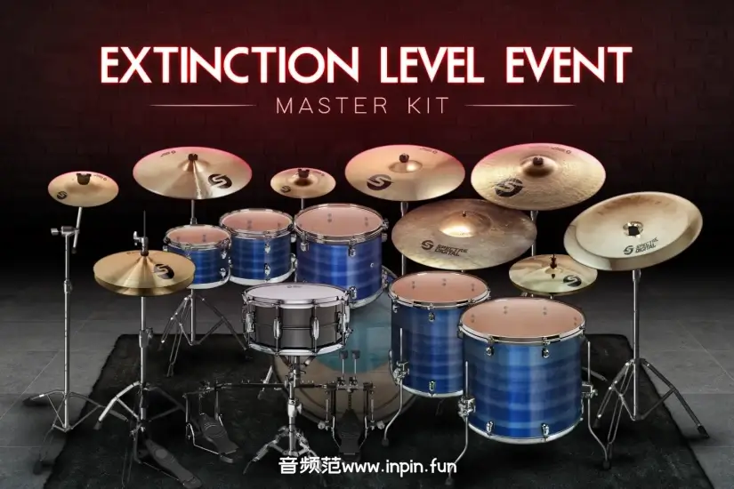 金属摇滚鼓-Spectre Digital Extinction Level Event Master Kit KONTAKT 2.1