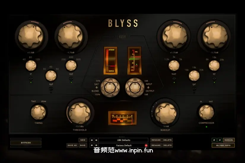 综合效果器-Kush Audio Blyss-Mac 1.2.3