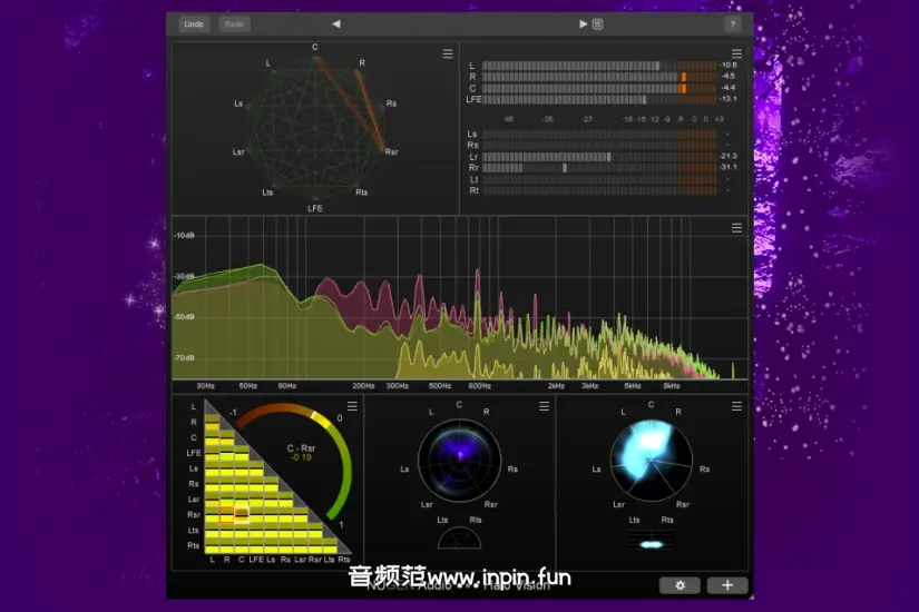 环绕声场检测插件-NUGEN Audio Halo Vision-Win 1.1.2.2