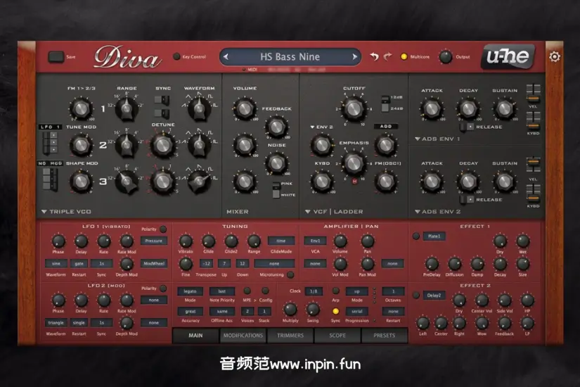 合成器-Uhe Diva-Mac 1.4.8.16519