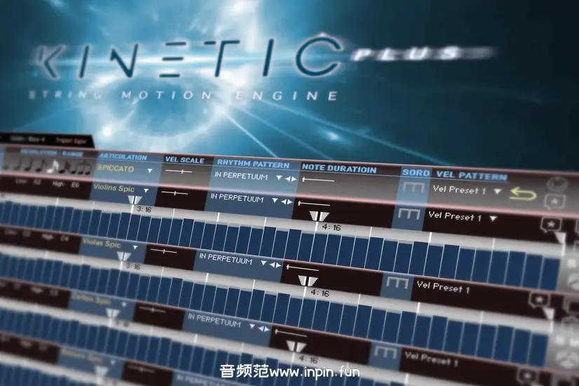 节奏弦乐-Kirk Hunter Studios Kinetic Strings Plus KONTAKT