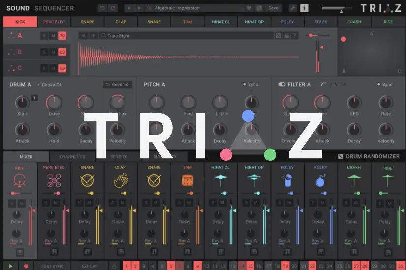音色设计鼓机-Wave Alchemy Triaz-Win 1.1.1