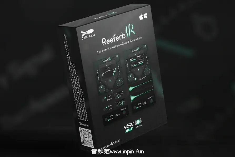 混响脉冲响应模拟-CARP Audio Reeferb IR-Win 1.1.1