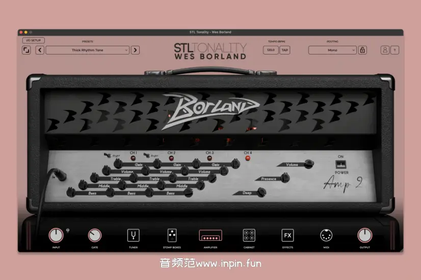 吉他箱头-STL Tones Tonality Wes Borland-Win 1.0.0