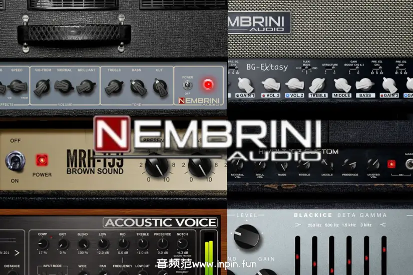 吉他箱头合集-Nembrini Audio Amplifier Bundle-Mac 2024.9
