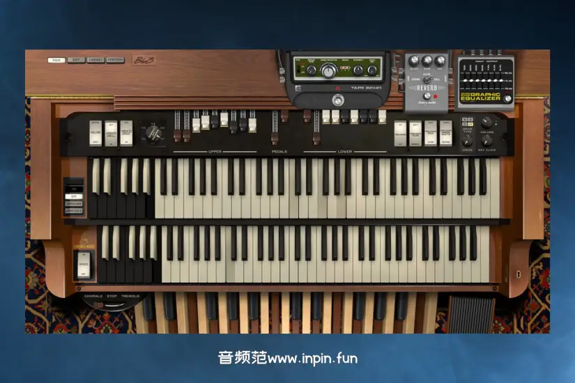 电风琴-Cherry Audio Blue3 Organ-Win 1.0.9.70