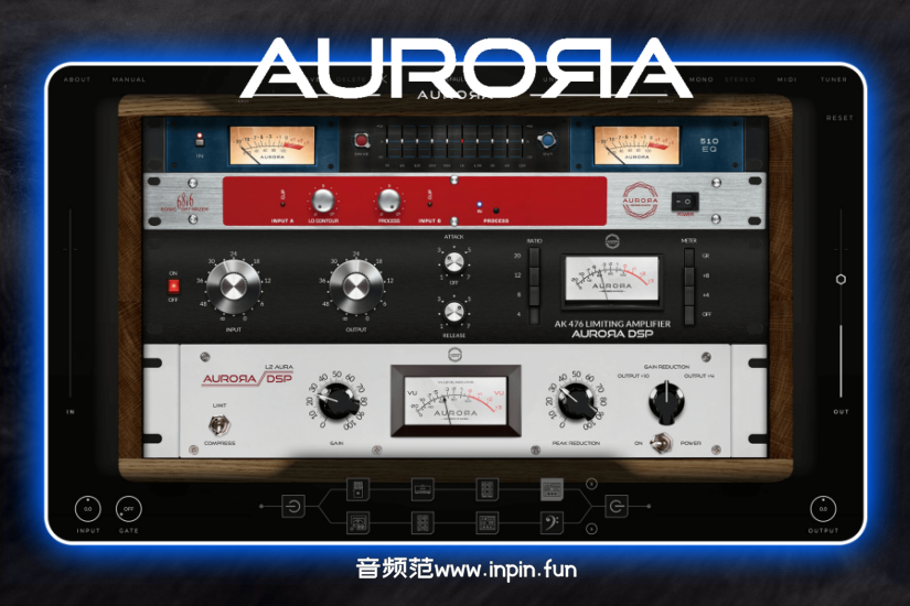 吉他贝斯效果器-Aurora DSP Laney Digbeth Production Suite-Win 1.0.0