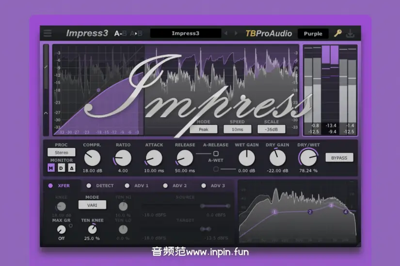 多段压缩器-TBProAudio Impress-Mac 3.4.0