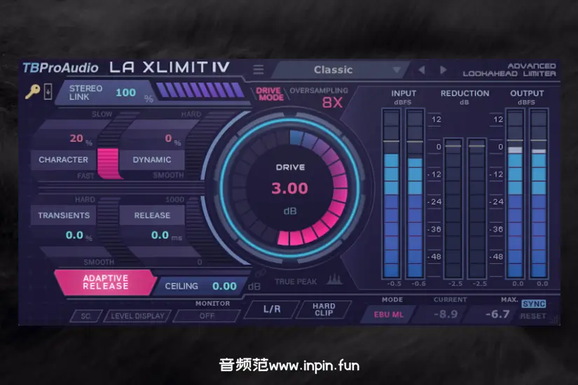 限制器-TBProAudio LAxLimit4-Win 4.2.1