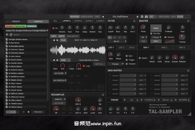 Togu Audio Line TAL-Sampler-Win 4.7.1