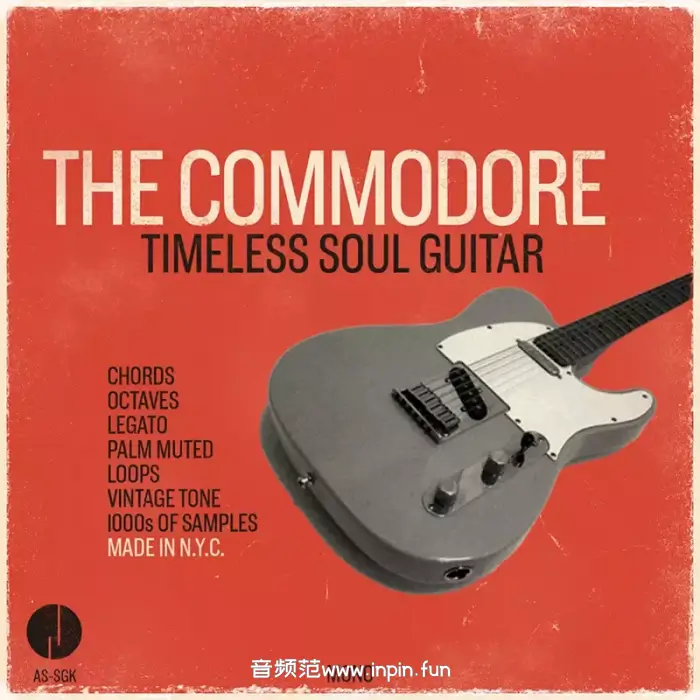 节奏吉他-Authentic Soundware The Commodore KONTAKT