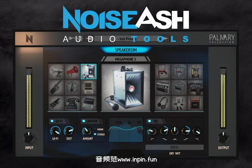 扬声器模拟插件-NoiseAsh SpeakerSim-Mac 1.3.9