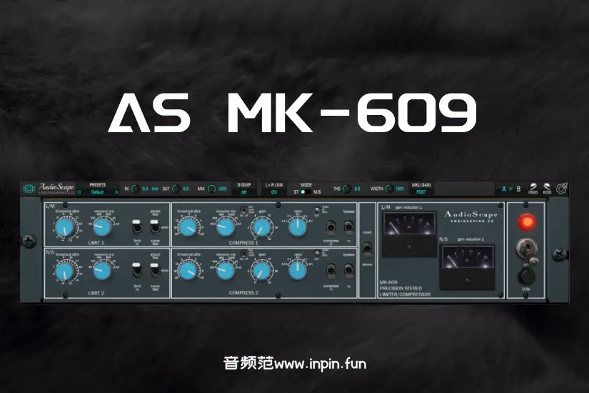 压缩器-Kiive Audio Audioscape MK-609-Mac 1.0.2