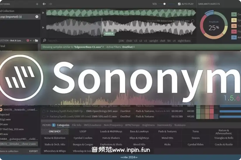 智能采样管理器-Sononym Sample Browser-Win 1.5.6