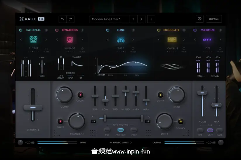 综合效果器-Nuro Audio Xrack Pro-Mac 1.0.4
