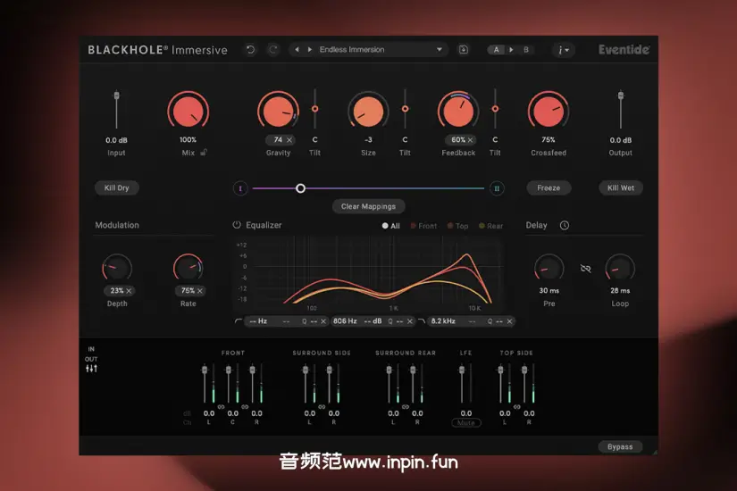 杜比环绕音混响-Eventide Audio Eventide Blackhole Immersive-Win 1.3.0