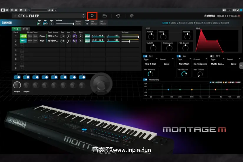 合成器-Yamaha Expanded Softsynth Plugin for MONTAGE M-Mac 3.0.0