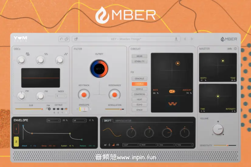 饱和染色-Yum Audio Ember-Win 1.0.0