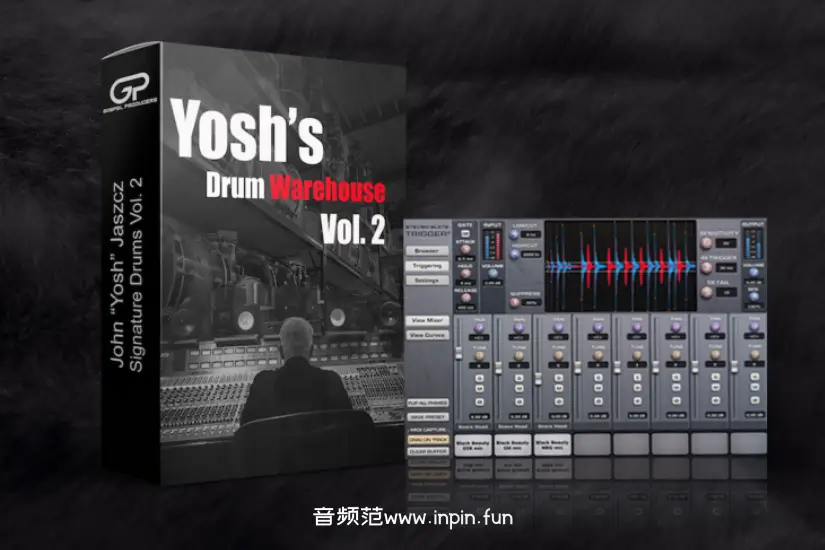 Slate Trigger鼓替换音色库-Yosh's Drum Warehouse Vol.2