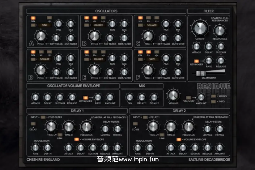合成器-DecadeBridge Residue-Win 1.0.0