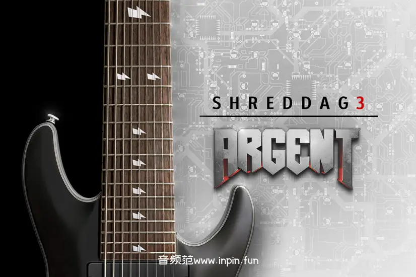 七弦电吉他-Impact Soundworks Shreddage 3.5 Argent KONTAKT