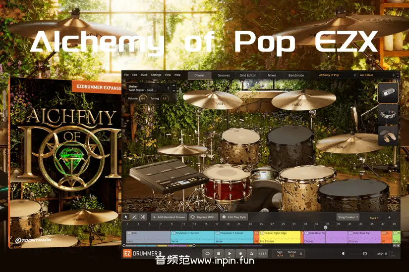 流行鼓-Toontrack Alchemy of Pop EZX (SOUNDBANK)