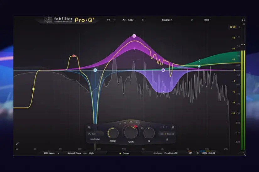 均衡器-FabFilter Pro-Q 4-Mac 4.0.2