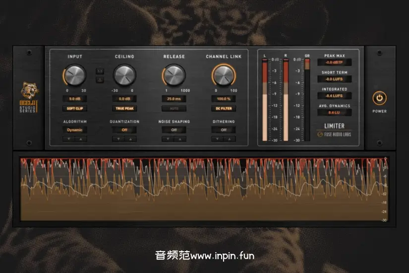 限制器-Fuse Audio Labs OCELOT Limiter-Mac 1.0.0