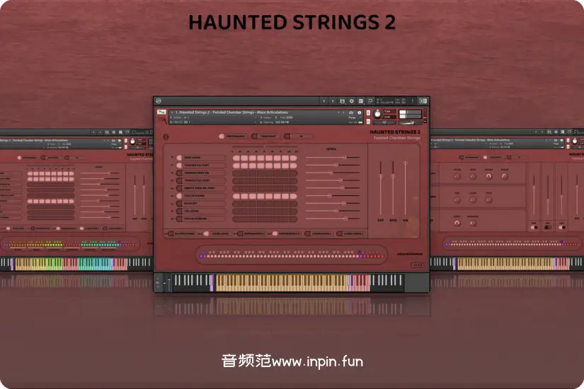 暗黑惊悚弦乐-Insanity Samples Haunted Strings 2 KONTAKT 2.5.1