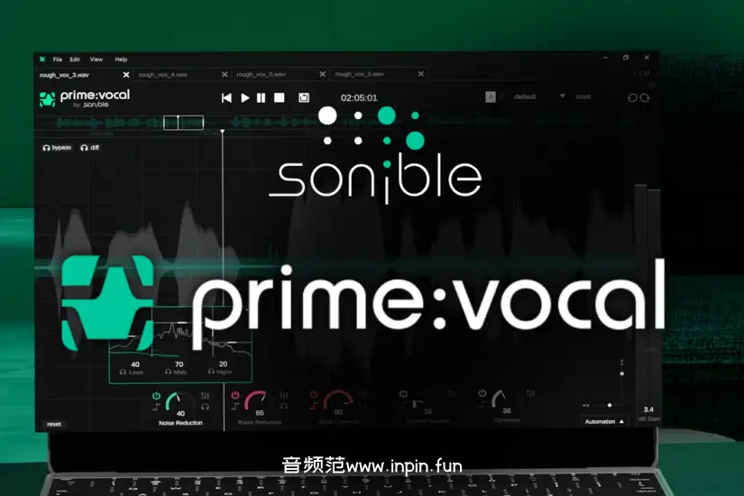 AI智能人声处理-Sonible primevocal-Win 1.0.3