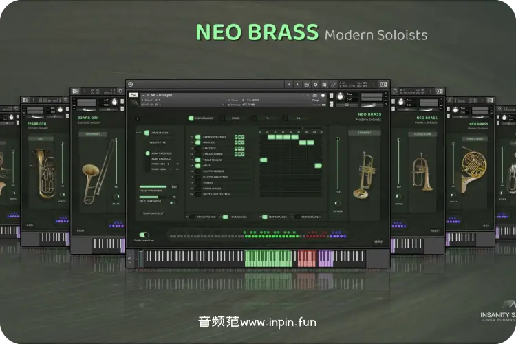 现代铜管-Insanity Samples Neo Brass KONTAKT 2.0.1