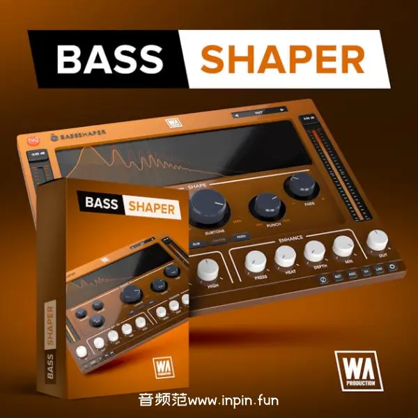 低音塑形插件-W.A Production BassShaper-Win 1.0.1