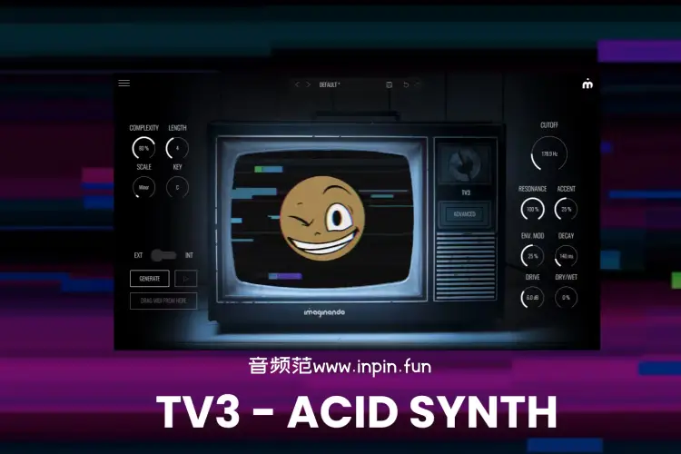 酸性低音合成器-Imaginando TV3-Mac 1.0.0