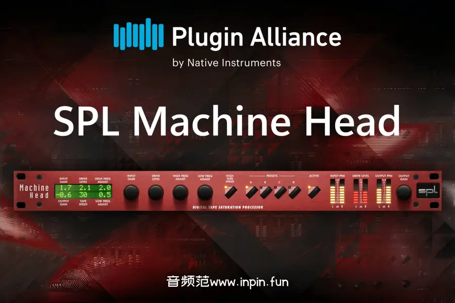 磁带饱和-SPL Machine Head-Mac 1.0.0 插件联盟Plugin Alliance
