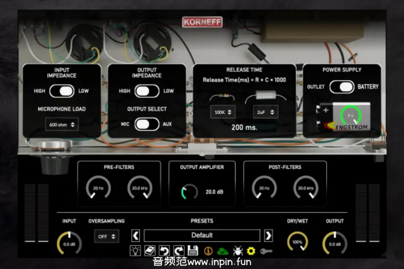 压缩饱和器-Korneff Audio Shure Level-Loc-Win 1.0.2