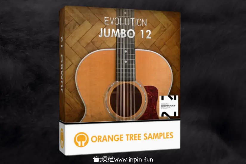12弦原声木吉他-Orange Tree Samples Evolution Jumbo 12 KONTAKT 1.3.0