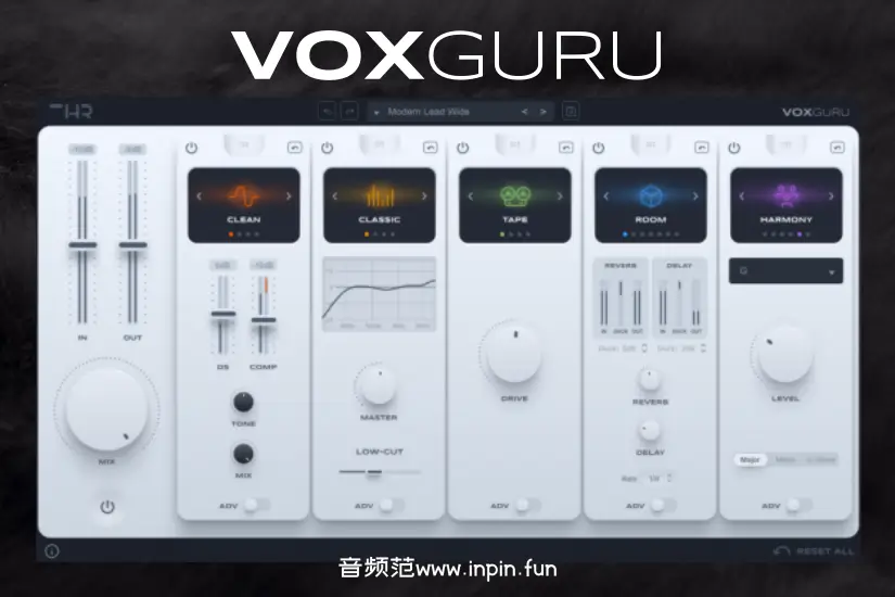 人声效果器-THR VoxGuru-Win 1.1.2