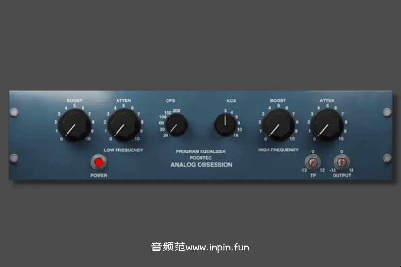 均衡器-Analog Obsession POORTEC-Mac 1.0.0