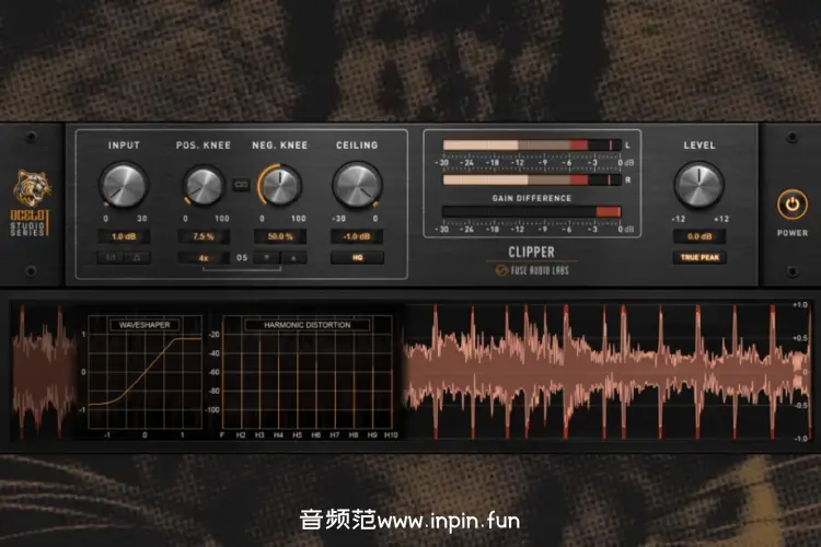 削波器-Fuse Audio Labs OCELOT Clipper-Mac 1.0.0