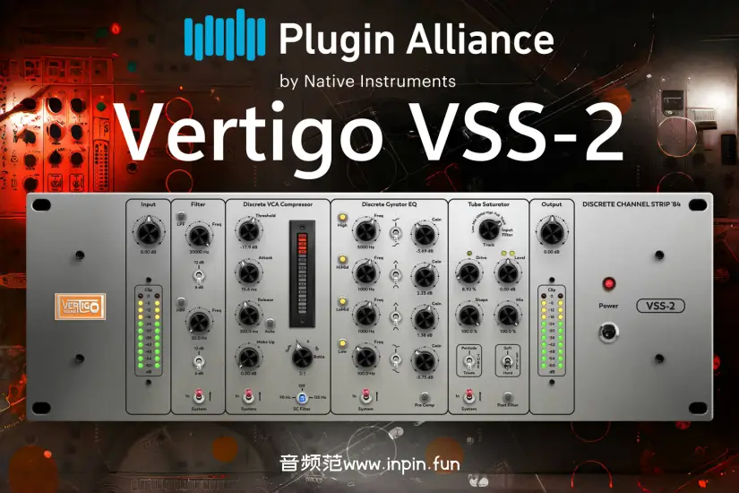 通道条-Vertigo VSS-2-Win 1.0.0 独家直装版 插件联盟Plugin Alliance