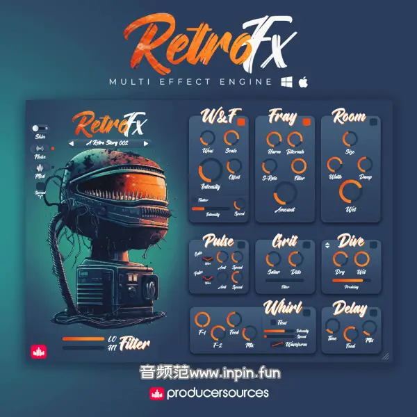 复古染色-ProducerSources RetroFX-Win 1.4.5