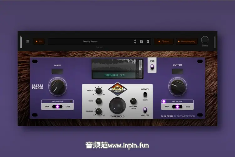 母带总线压缩器-Safari Pedals Sun Bear Compressor-Win 1.1.2025 独家直装版