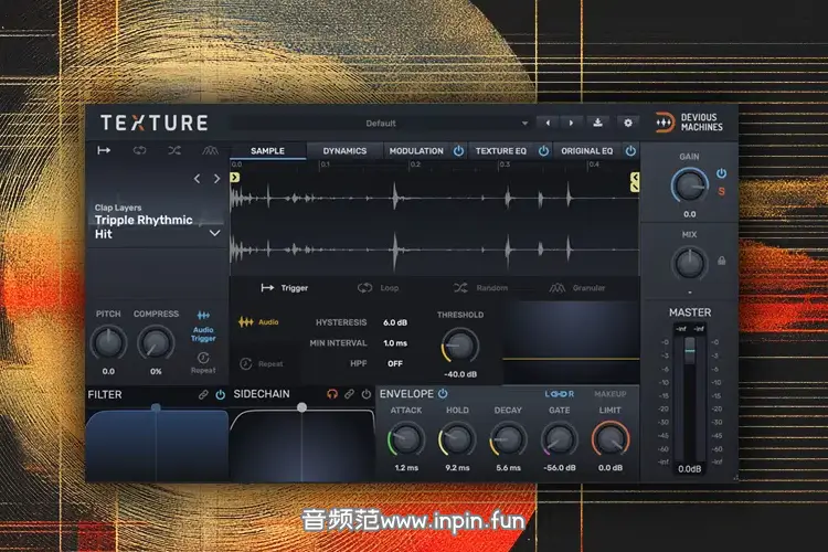 智能音频叠加-Devious Machines Texture-Mac 1.8.17