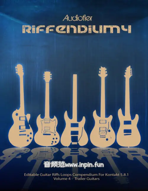 影视吉他乐段-Audiofier Riffendium 4 KONTAKT 1.0.2