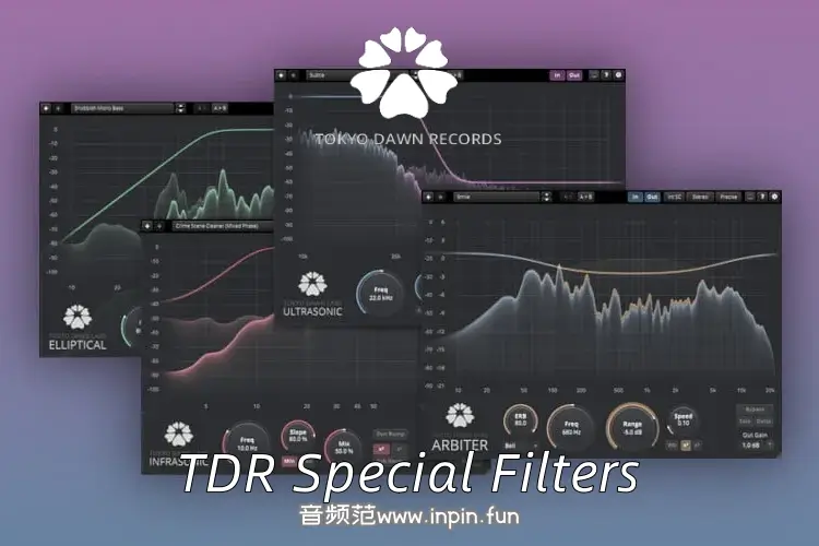 效果器合集-Tokyo Dawn Labs TDR Special Filters Bundle-Mac 2025.4